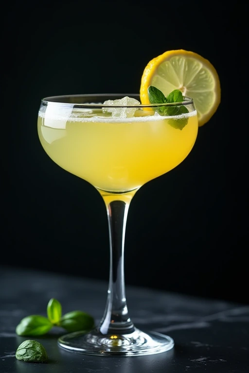 Коктейль Basil Fizz Royale
