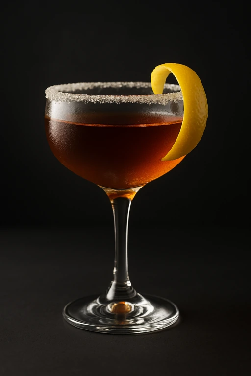 Коктейль Brandy Crusta