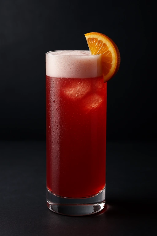 Коктейль Crimson Fizz